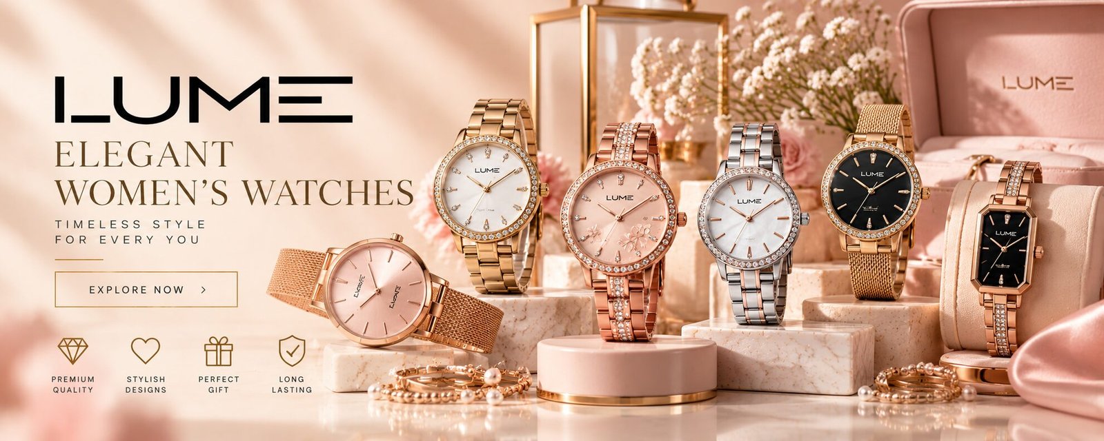 LUME Elegant Women's Watches
